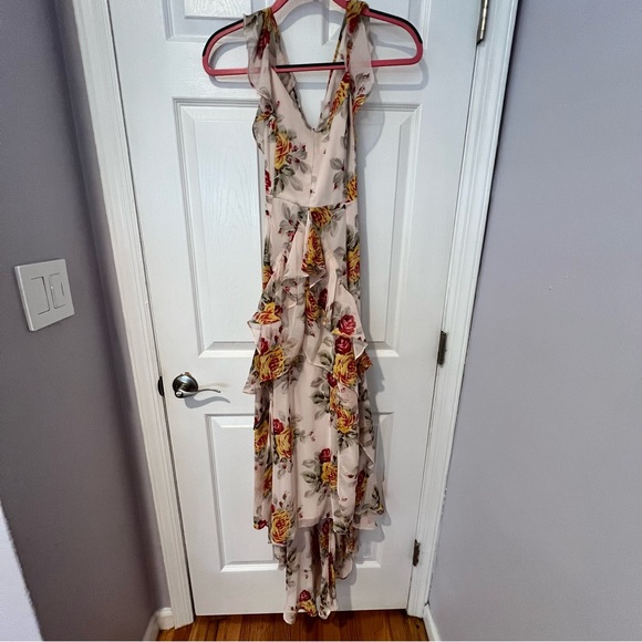 ASOS Design Ruffle High Low Dress - Picture 6 of 7